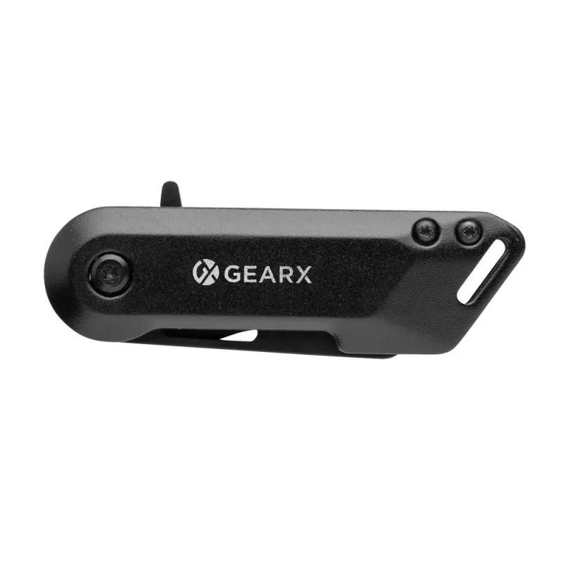 Nóż składany, scyzoryk Gear X - czarny (P215.111)