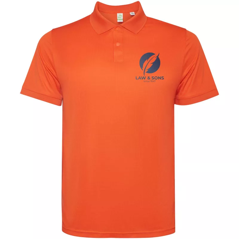 Torrmo męskie polo z krótkim rękawem - Fire orange (R0400-FIREORAN)