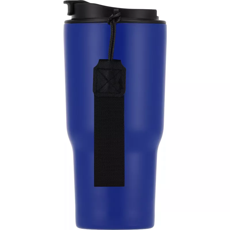 Kubek termiczny 550 ml ze stali z recyklingu DANA - niebieski (8523904)