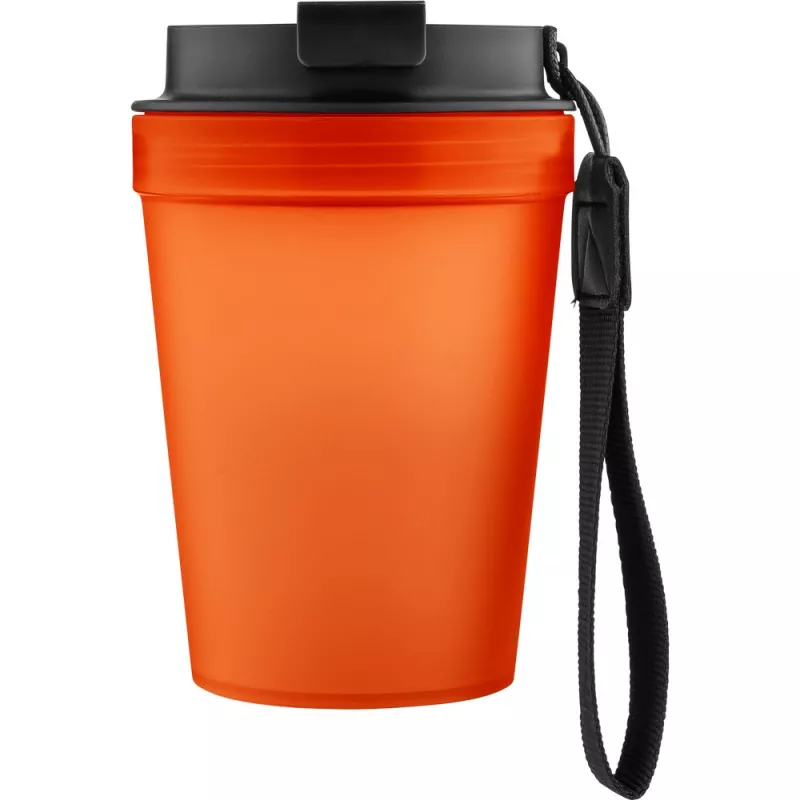 Kubek podróżny 350 ml - pomarańczowy (VB287-07)