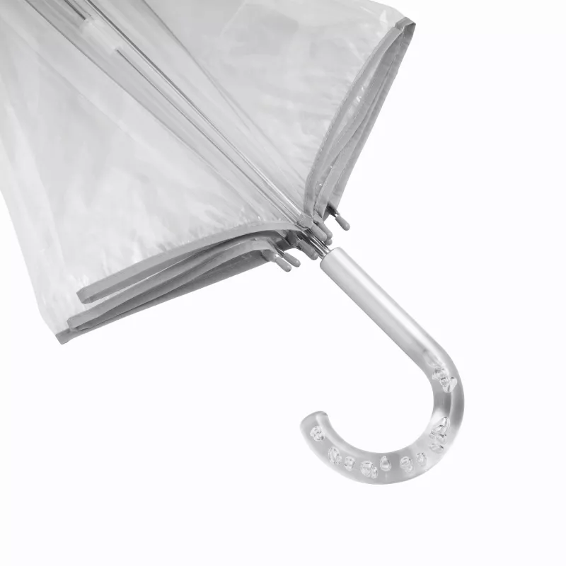 Parasol - srebrny, transparentny (56-0104034)