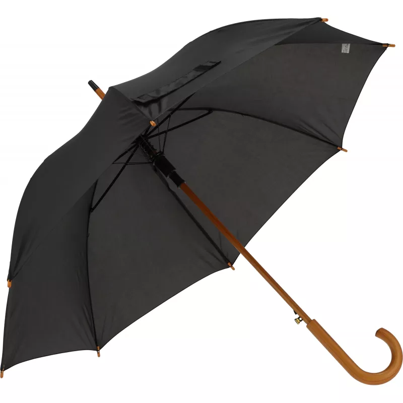 Parasol automatyczny ø105 cm MARCIN - czarny (4513103)