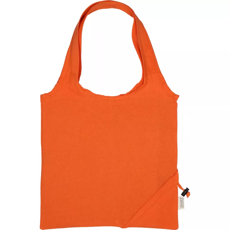 Torba bawełniana z recyklingu 118 g/m2 MODENA - pomarańczowy (526210)