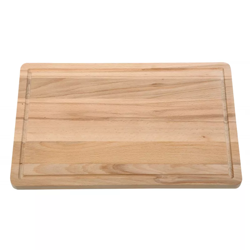Deska do krojenia z drewna bukowego WOODEN PREMIUM - brązowy (56-0308306)