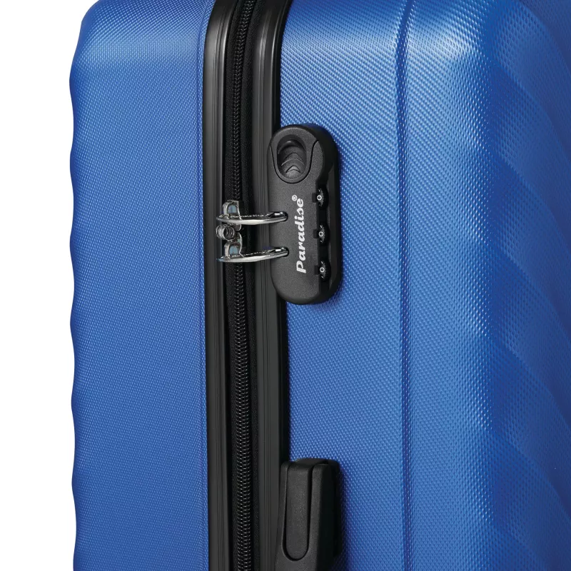 Zestaw walizek - niebieski (56-2220002)