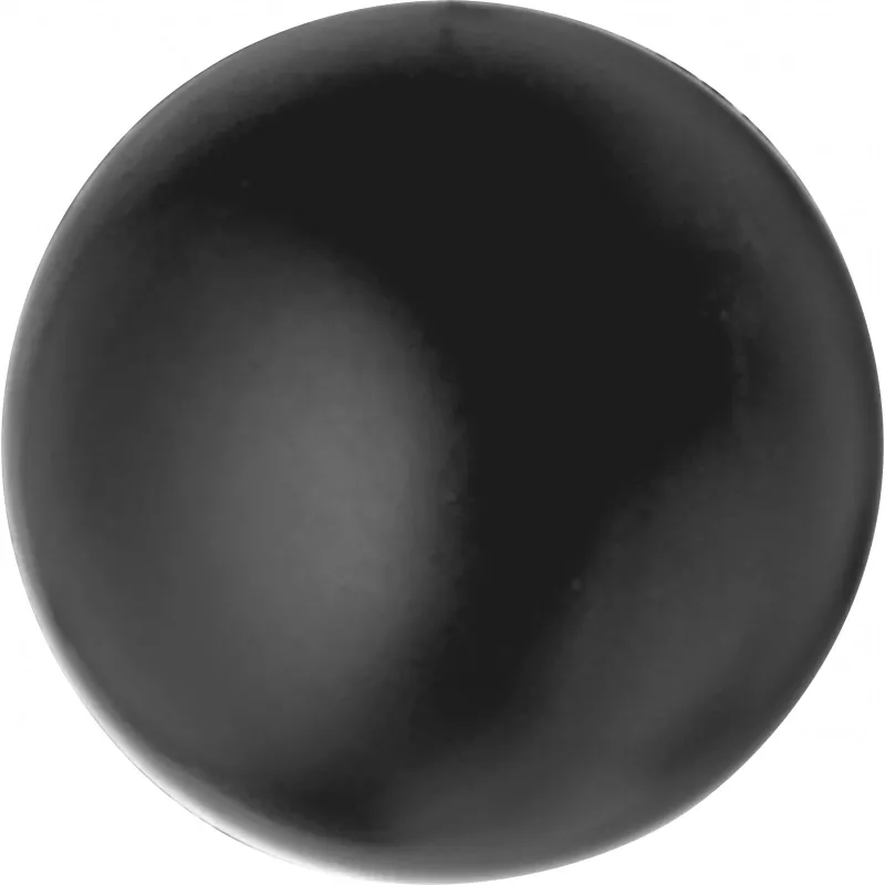 Piłeczka antystresowa ø 6,3 cm - czarny (5862203)