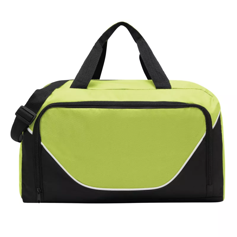 Sportowa torba - czarny, zielony (56-0808534)