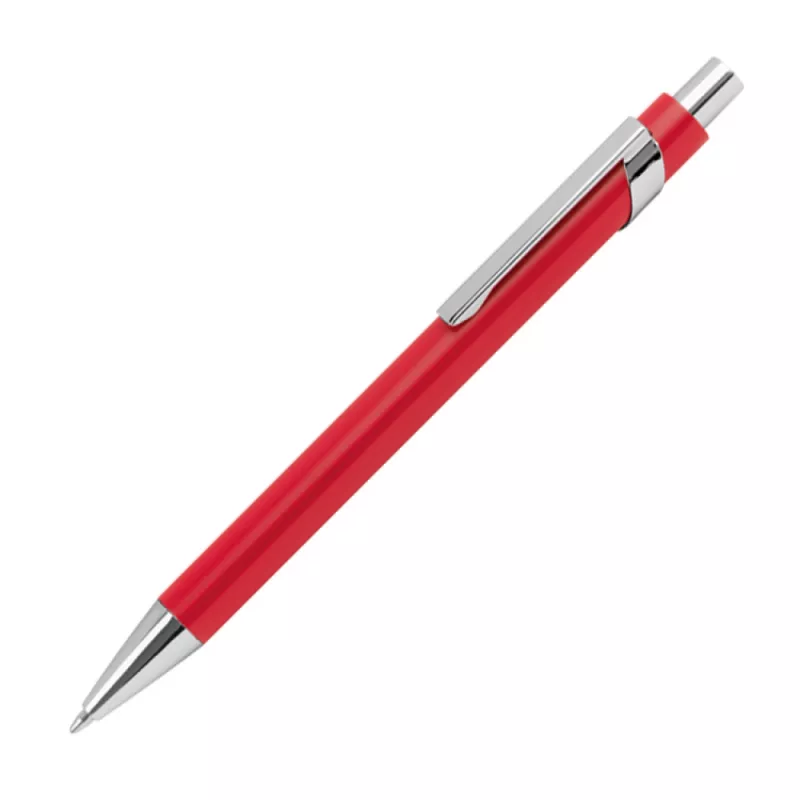 Długopis reklamowy metalowy - matowy - czerwony (1071605)