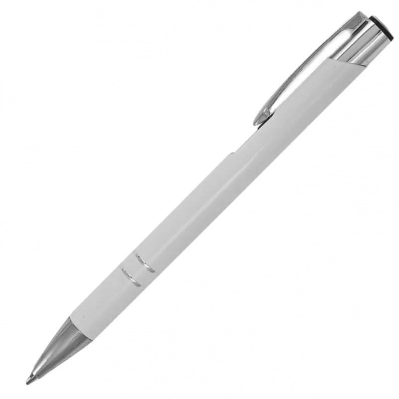 Długopis metalowy Cosmo - biały (COSMO-20)