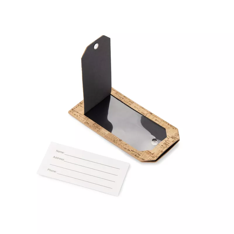 Identyfikator do walizek LATIDO - brązowy (20803-17)