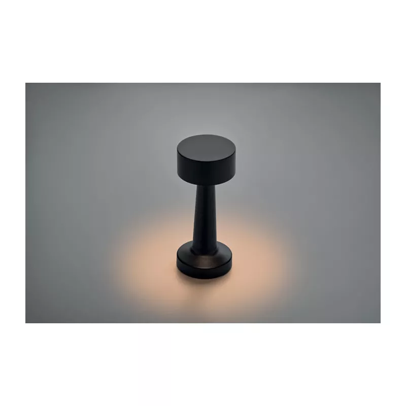 Lampka stołowa LED metalowa 1200 mAh HIERLUZ - Czarny (MO2478-03)