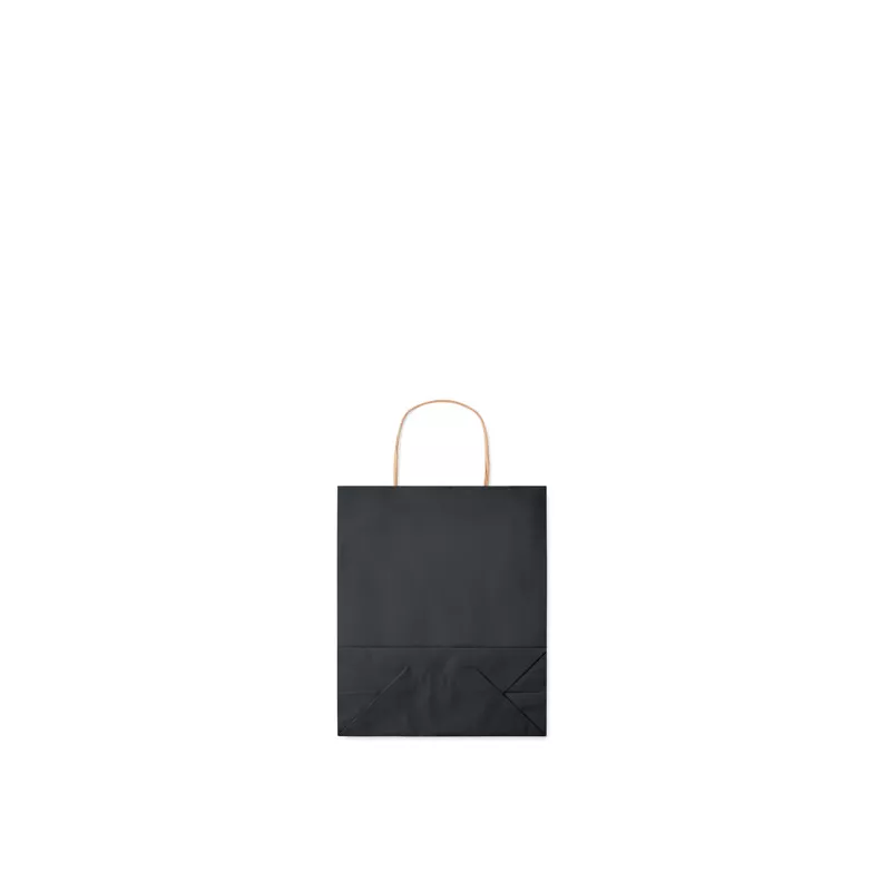 Torba prezentowa papierowa mała 90 g/m² PAPER TONE S - Czarny (MO6172-03)
