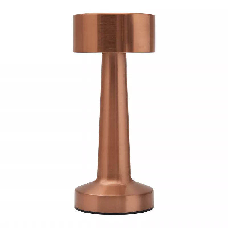 Lampa stołowa MUSHROOM ze stali nierdzewnej - miedź (56-0903073)