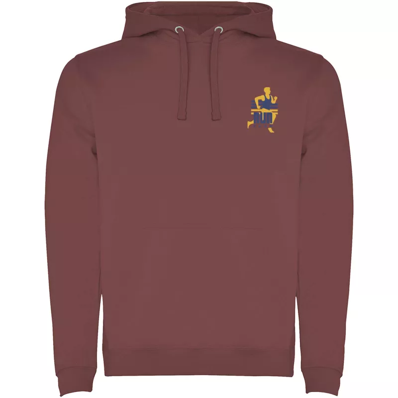 Bluza z kapturem "kangurek" 280 g/m² Roly Urban - Pale Red (R1067-PALERED)