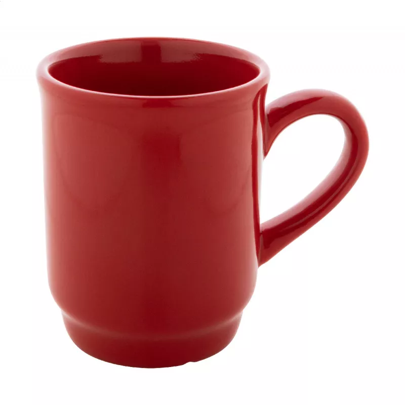 Marknad ceramiczny kubek do układania w stosy - czerwony (AP800082-05)