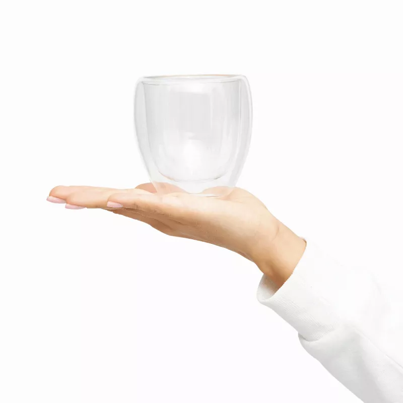 Zestaw 2 szklanek - transparentny (56-0304251)