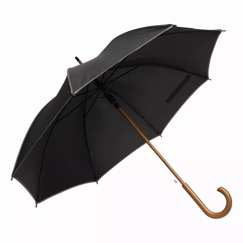 Automatyczny parasol - czarny, szary (56-0103093)