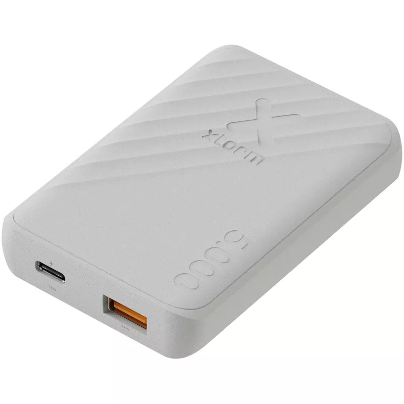 Xtorm Go2 powerbank 12 W 5000 mAh z szybkim ładowaniem  - Biały (12440901)