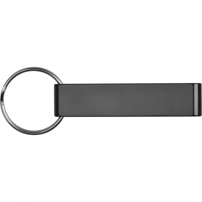 Brelok metalowy otwieracz do butelek ADRIANO - czarny (8232503)