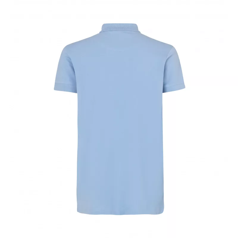 Koszulka bawełniana 210 g/m² ID Polo/stretch 0525 - Light Blue (0525-LIGHT BLUE)