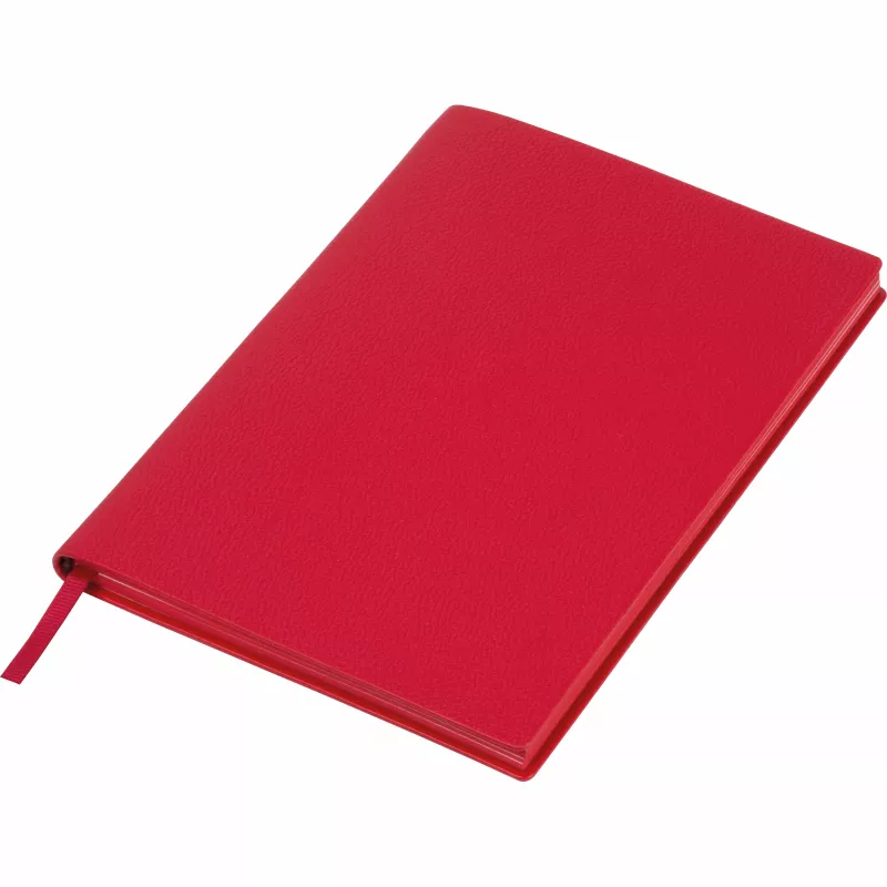 Notatnik A5, kartki w linię, 264 strony, HENRI - czerwony (2539405)