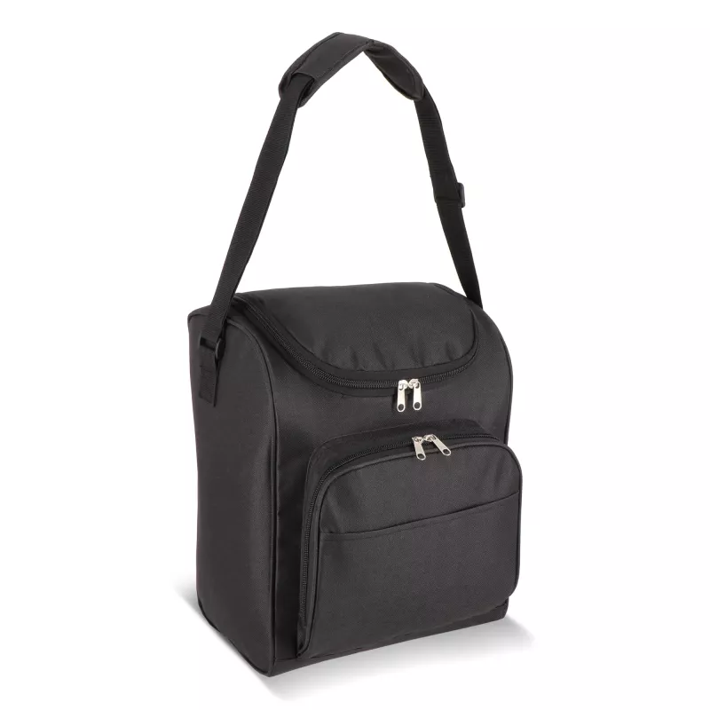 Torba chłodząca R-PET 600D 26 x 19 x 34cm 13L - czarny (LT95394-N0002)