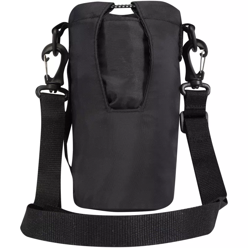 Trip Aware™, torba na butelki wykonana z materiałów z recyklingu, 2 l - Czarny (12076590)