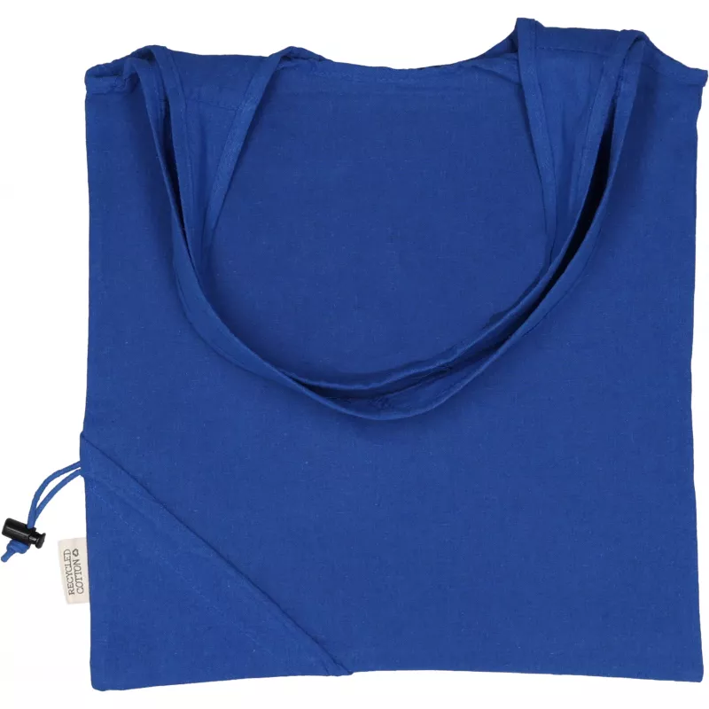 Torba bawełniana z recyklingu 118 g/m2 MODENA - niebieski (526204)