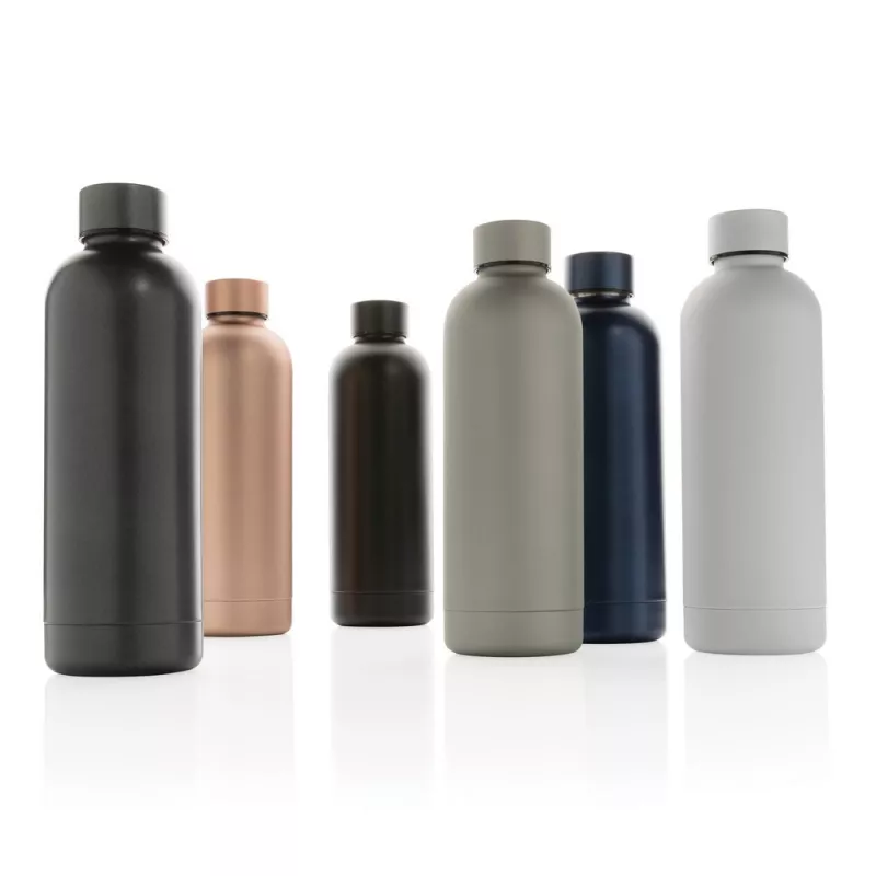 Butelka termiczna 500 ml, stal nierdzewna z recyklingu - brązowy (P435.709)
