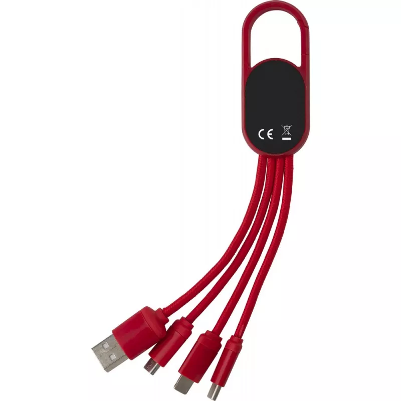 Kabel do ładowania - czerwony (V0139-05)