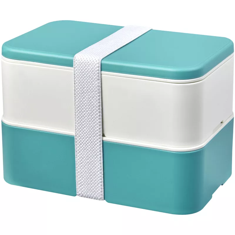 MIYO Renew dwuczęściowy lunchbox - Kość słoniowa-Rafowo niebieski (21018293)