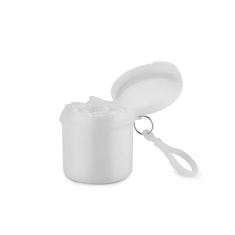 Poncho przeciwdeszczowe w pudełeczku FLUXY - biały (37200-01)