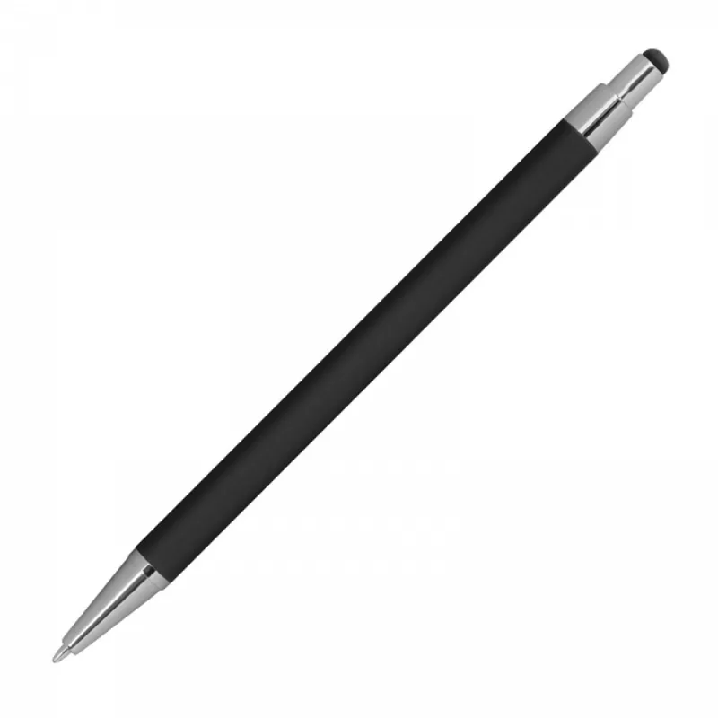 Długopis metalowy touch pen soft touch PAULA - czarny (1096403)