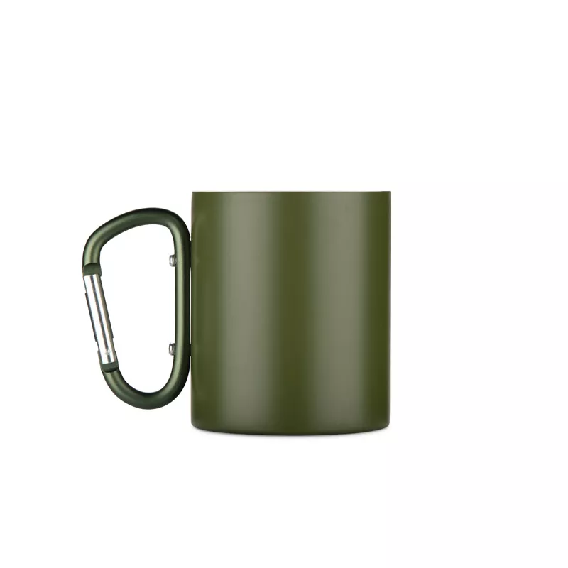 Kubek z recyklingowanej stali nierdzewnej VIVO 250 ml - zielony (16405-05)