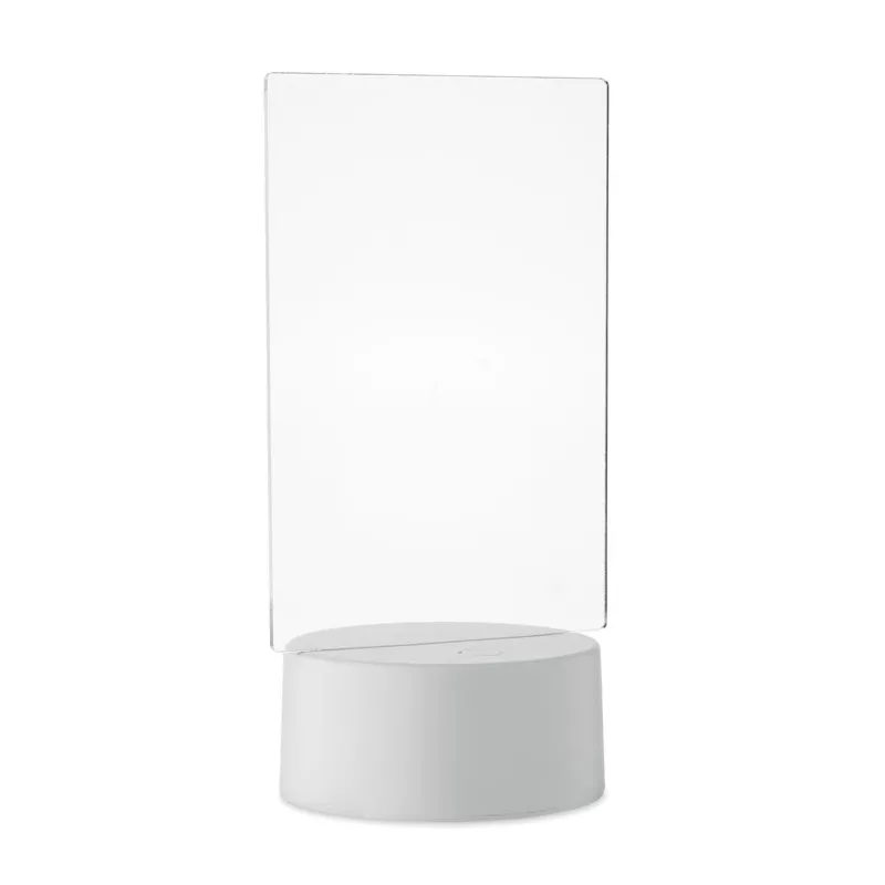 Tablica LED podświetlana z markerem LEDMEMO - Bialy (MO2919-06)