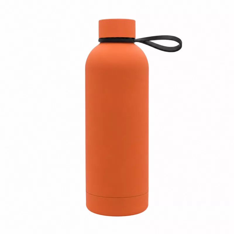 Butelka termiczna z uchwytem Mendoza Duo 500 ml - pomarańczowy (R08993.15)