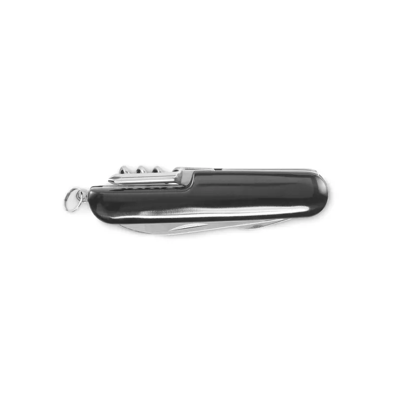 Scyzoryk z aluminium 5 funkcji MULTICHILLO - Czarny (MO2531-03)