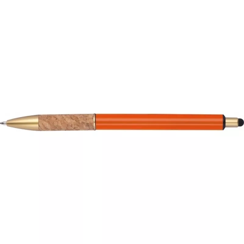 Długopis metalowy touch pen CAPRI - pomarańczowy (369010)