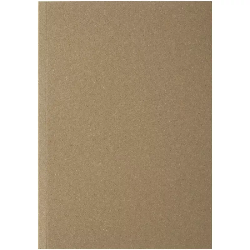 Notatnik A5 Novella Austen z miękką okładką z materiału z recyklingu, papier pakowy — 50 kartek - Piasek pustyni (21026506)