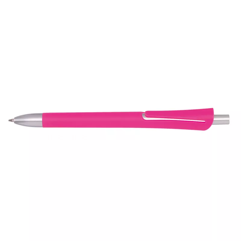 Długopis reklamowy plastikowy OREGON z korpusem kolor - różowy (56-1102037)