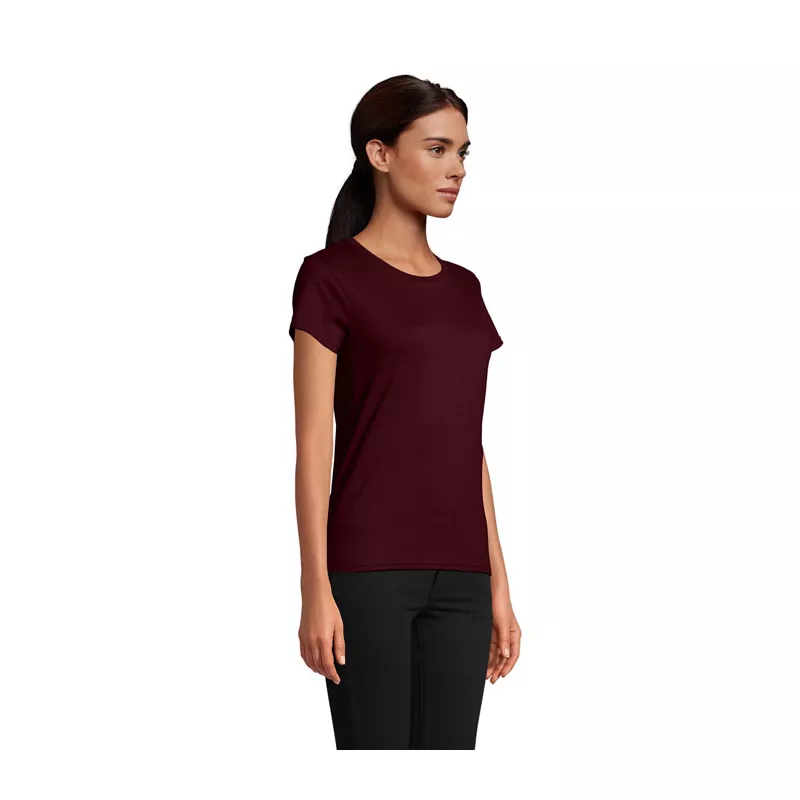 Koszulka organiczna 175 g/m² Sol's PIONEER WOMEN - Burgundy (S03579-BG)