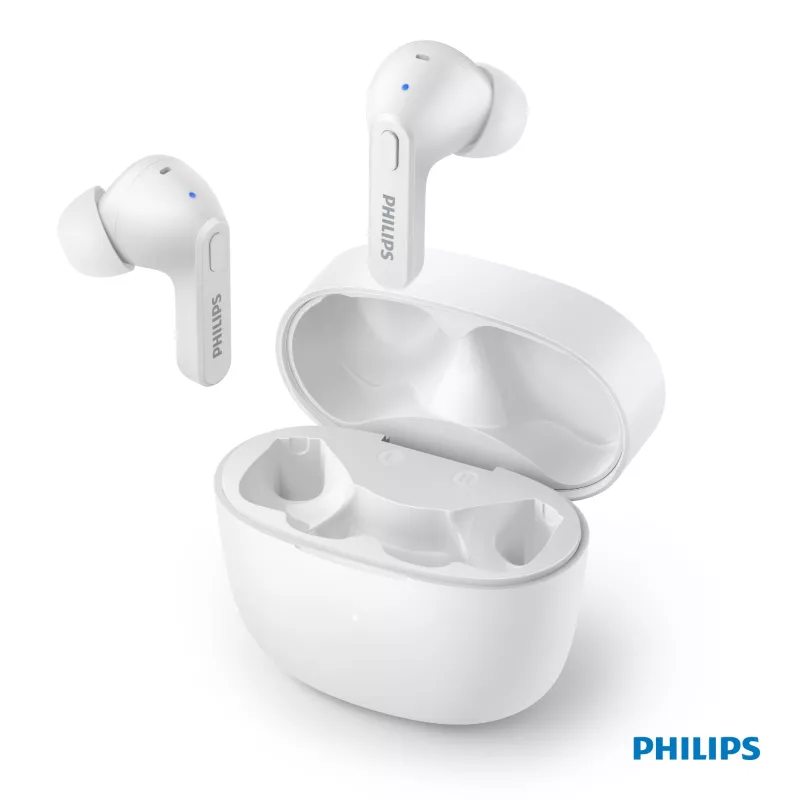 TAT2206 | Philips TWS In-Ear Earbuds With Silicon buds - biały (LT42259-N0001)