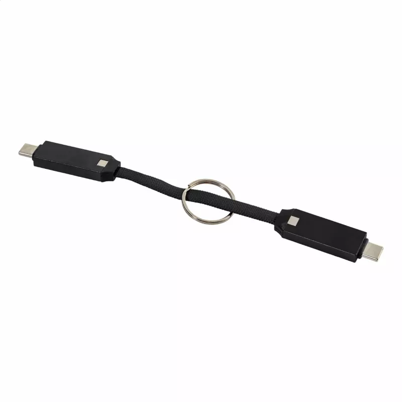 Keycab přívěsek na klíče 60W kabel USB-C - czarny (AP864151-10)