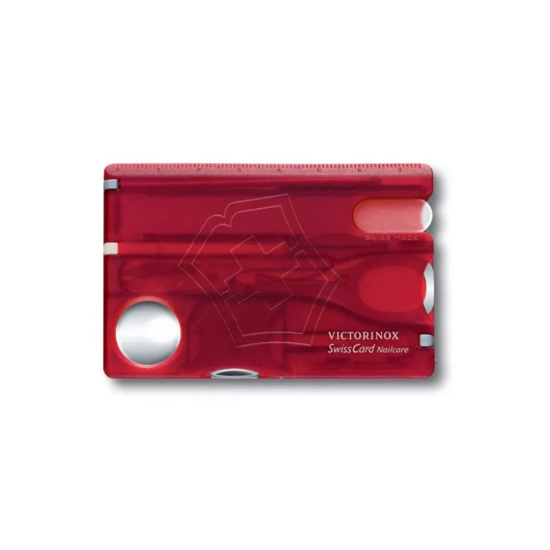 Victorinox SwissCard Nailcare - czerwony (07240T05)