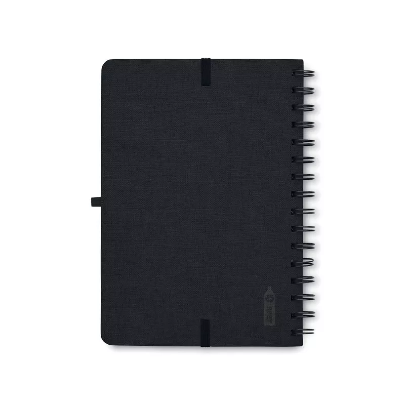 Notes A5 z podstawką 80 kartek w linię STRATA - Czarny (MO2522-03)