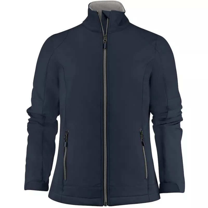 Softshell reklamowy damski 280 g/m² TRIAL - Ciemnogranatowy (2261045-DARK NAVY)