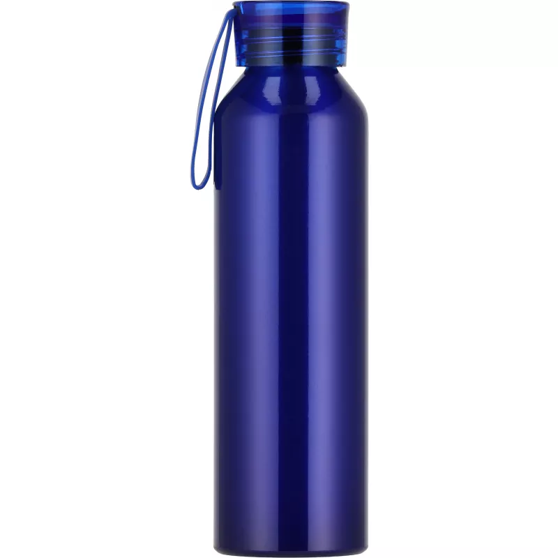 Butelka z aluminium z recyklingu CORK 600 ml - niebieski (424704)