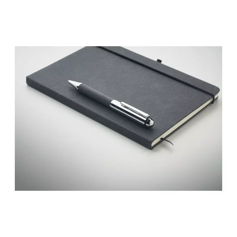 Notes A5 80 kartek w linię ELEGANOTE - Czarny (MO2195-03)