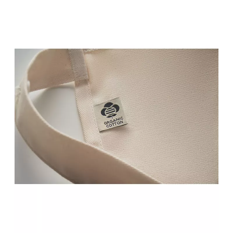 Fartuch z bawełny organicznej 240 g/m² GAMMA - Bezowy (MO2649-13)