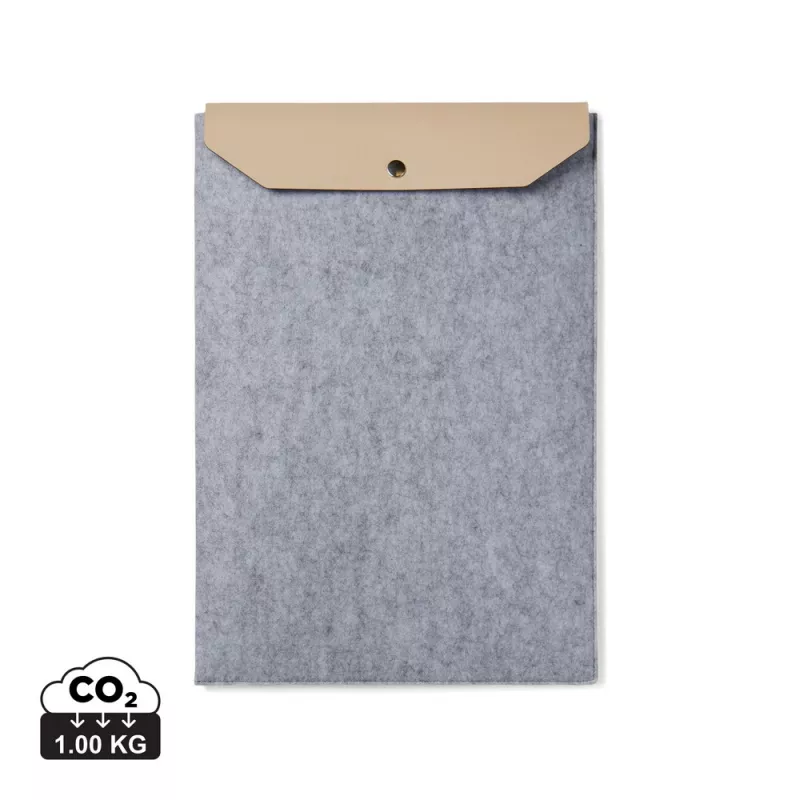 Pokrowiec na laptopa 17" VINGA Albon, filc z recyklingu - szary (VG531-19)